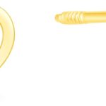 14K Gold Heart Design Screw Back Stud Earrings for Women