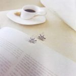 Cute Tiny Sun 925 Sterling Silver Small Stud Earrings for Women Men Minimalist Cartilage Tragus Piercings Studs Hypoallergenic Fashion Jewelry Gifts for Birthday Christmas Daughter 8.8mm - Image 2