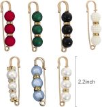 7 Pcs Fashion Brooch Pins Sweater Shawl Pins for Women Girls Clothing Dresses Decoration Accessories - Image 2
