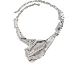 14K Gold Plated Irregular Pendant Necklace for Women,Large Trendy Geometric Statement Clavicle Necklace Dainty Punk Gathering Party Jewelry Gifts - Image 2