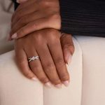 Gold Rings for Women, Non Tarnish Dainty 14k Gold Plated Silver Cross Ring Cute Cubic Zirconia Pinky Thumb Stackable Band Silver Finger Rings Jewelry for Her - Image 2